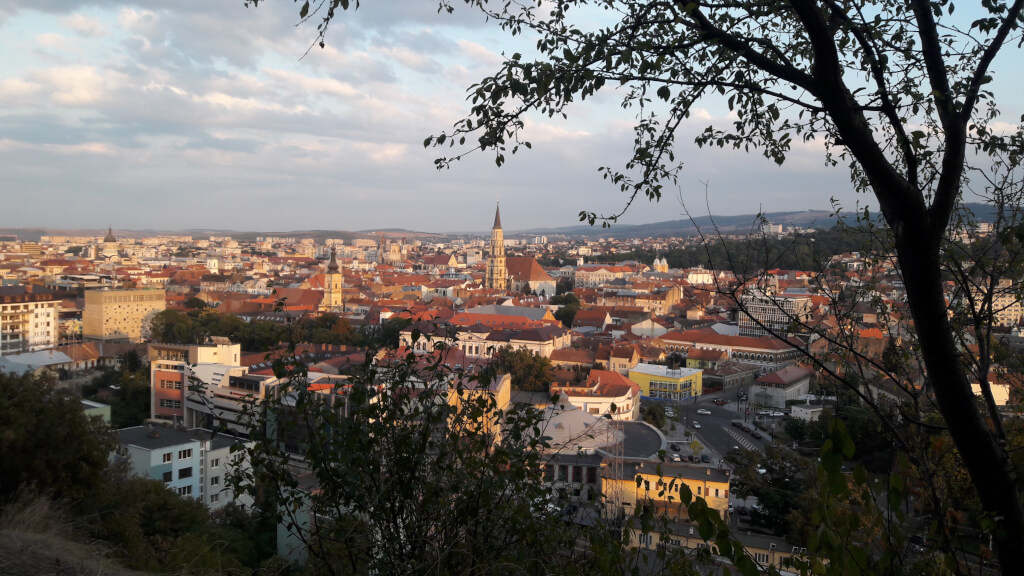 View of Cluj from Citadel Hill