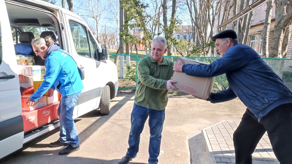 8th aid shipment to southern ukraine