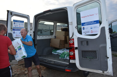 July 17 Loading Aid Shipment