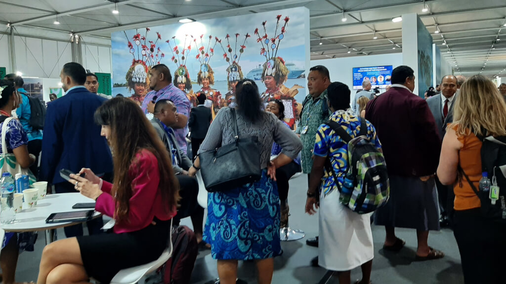 Moana Blue Pacific Pavilion at COP 27