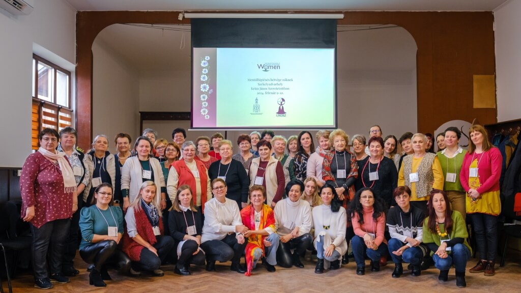 UNOSZ February 2024 mental health training group