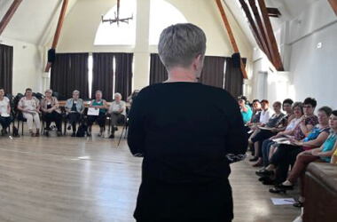 In partnership with IWC, UNOSZ, the Association of Unitarian Women of Romania, addressed violence against women – particularly intimate partner violence – at the 6th module of the leadership training for Unitarian women, Marosvásárhely/Târgu Mureș, September 21-23, 2018