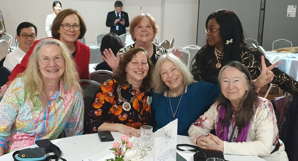 2026-03-10 Tina Barbara G Karen Gail Cindy Esther NGOCSWNY dinner