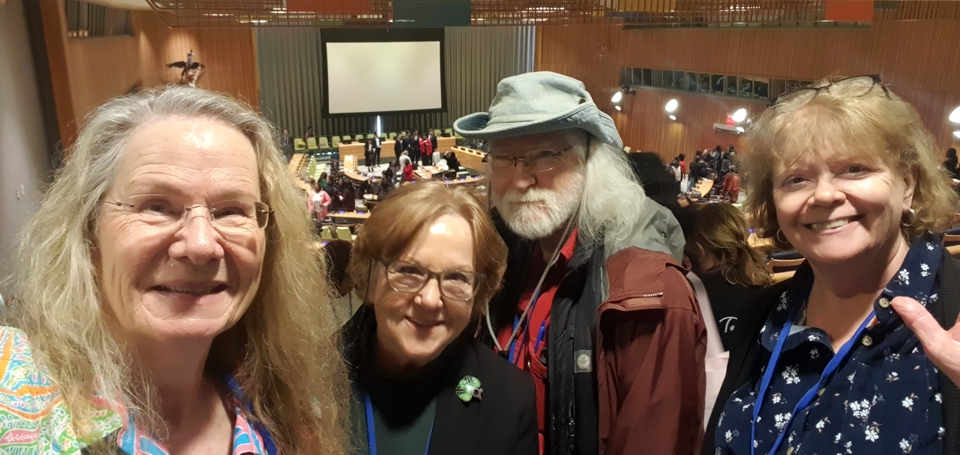 Tina, Gail, Gabor, Beth