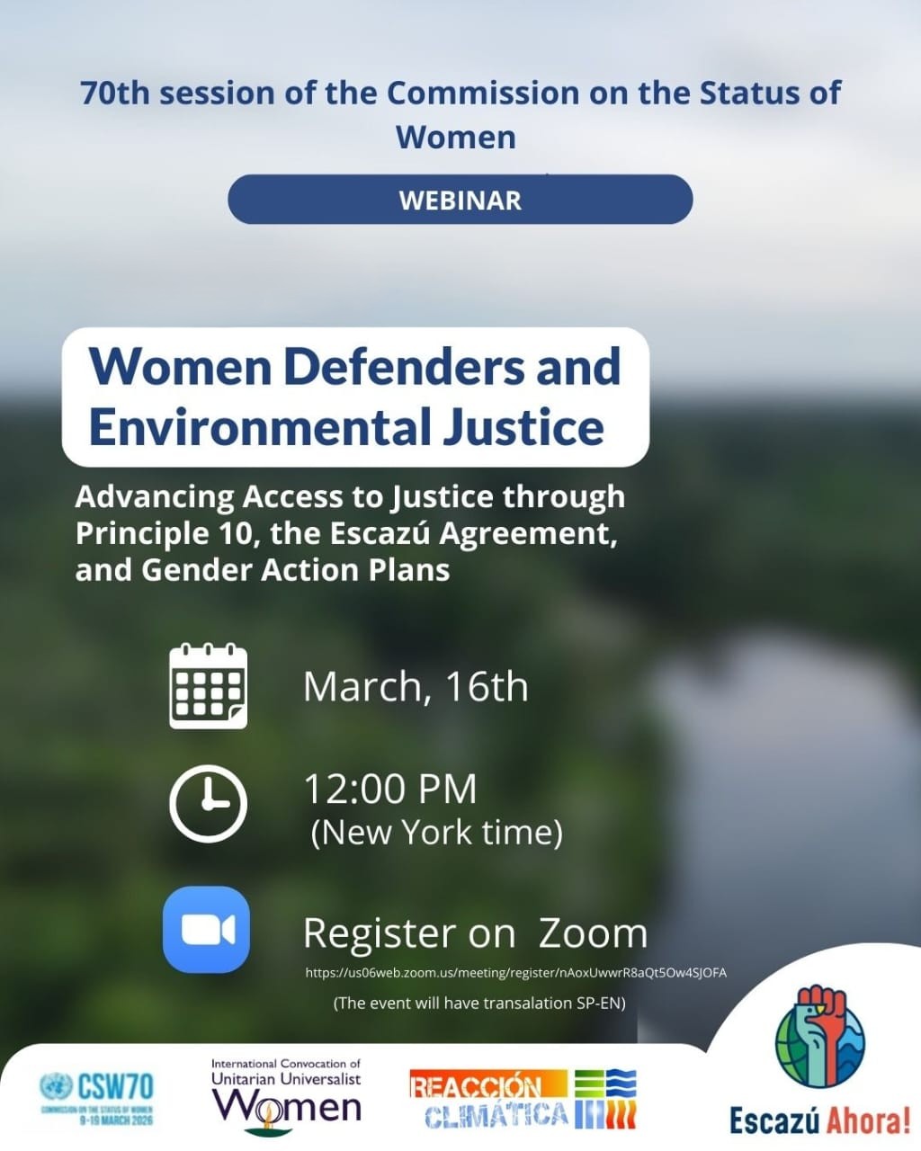 Women Defenders and Environmental Justice